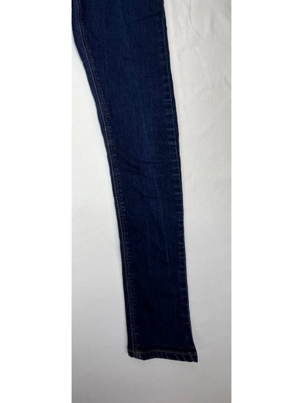 Asos Design Men's Skinny Jeans Dark Wash Slim Fit Low-Rise Stretch Size 28 Blue